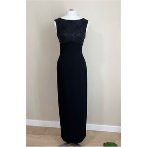 Rampage Black Floral Maxi Dress
